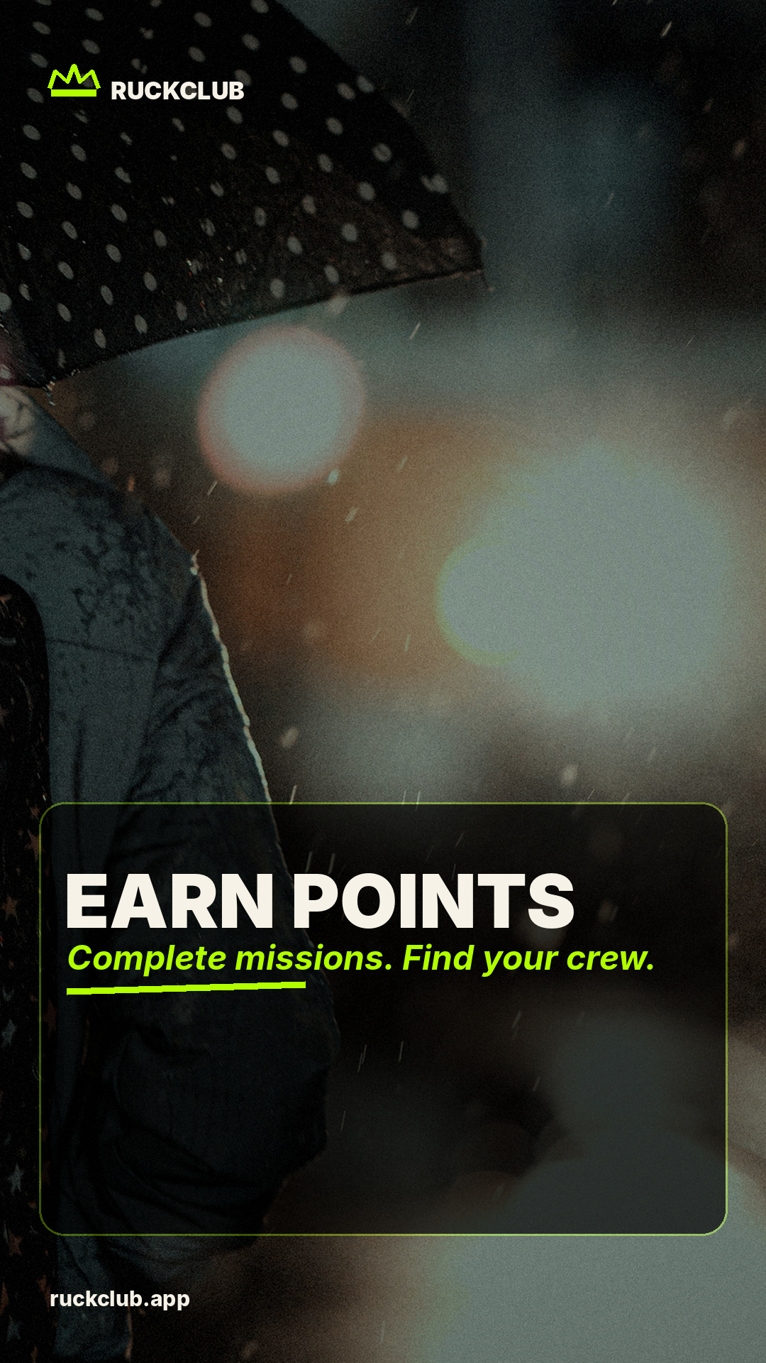 Earn points story